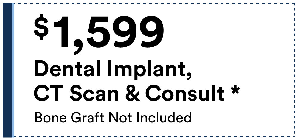 $1599 Dental Implant